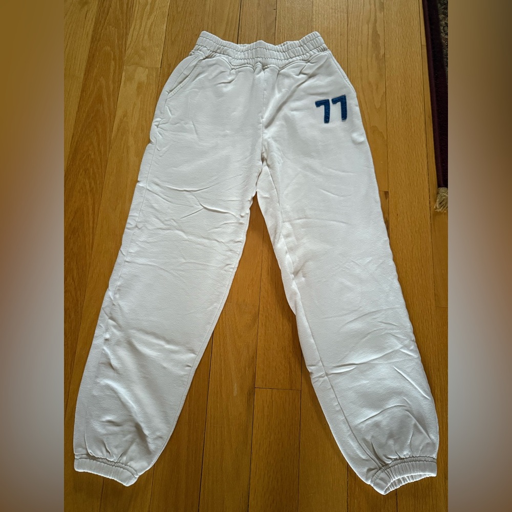 American Eagle Outfitters White Joggers